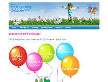 Tablet Screenshot of funbugs.ie